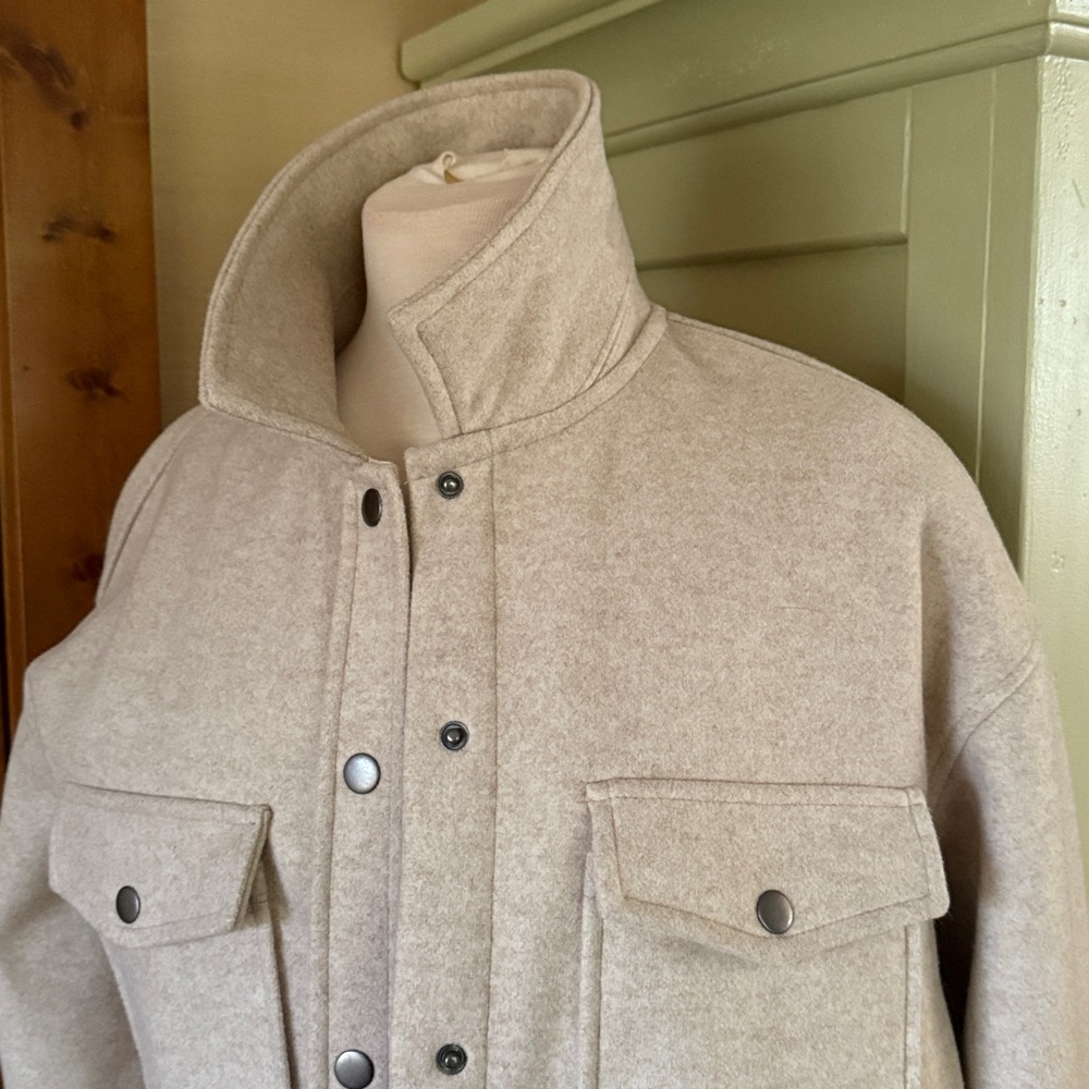 Thread & Supply Beige Knit Jacket